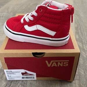 Red Infant Vans